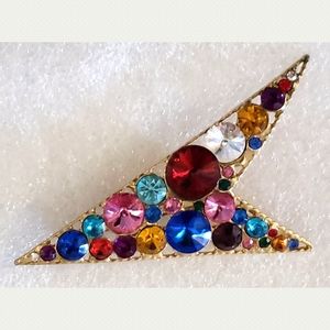 Vintage Rhinestone Brooch
